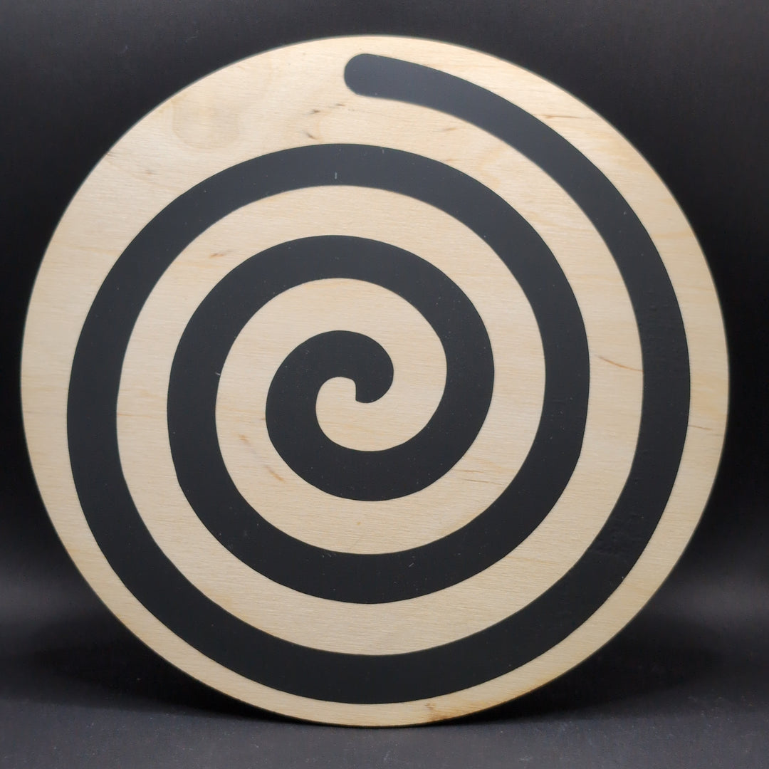 Spiral 8" Crystal Grid