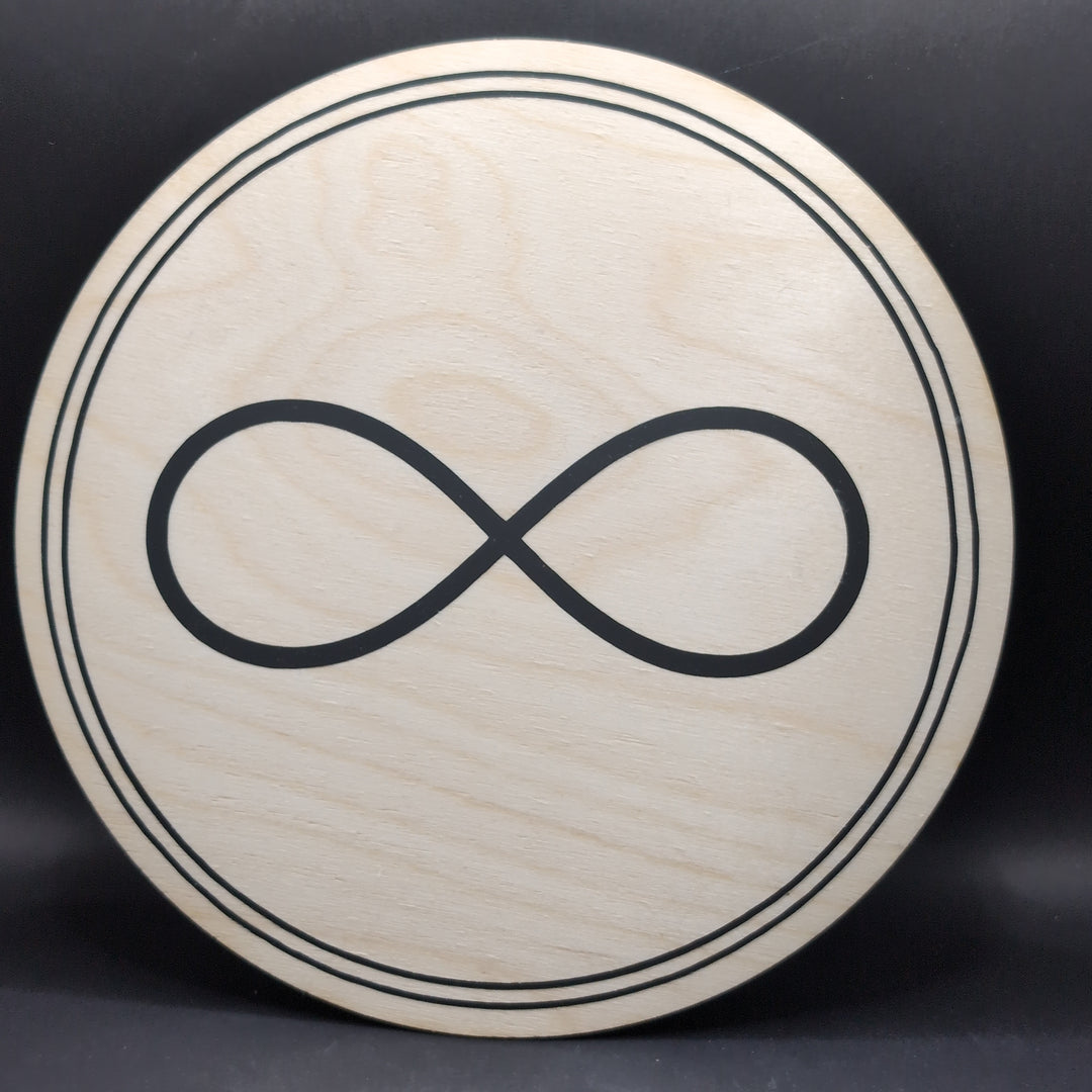 8" Infinity Crystal Grid