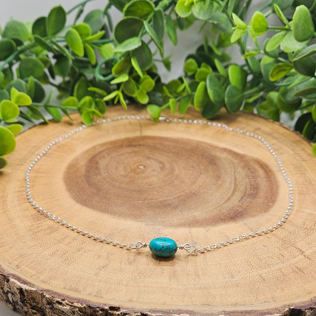 Turquoise Sterling Silver Necklace
