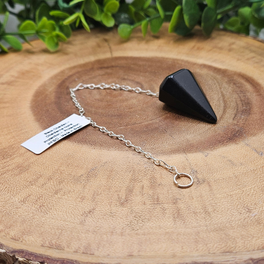 Black Obsidian Pendulum