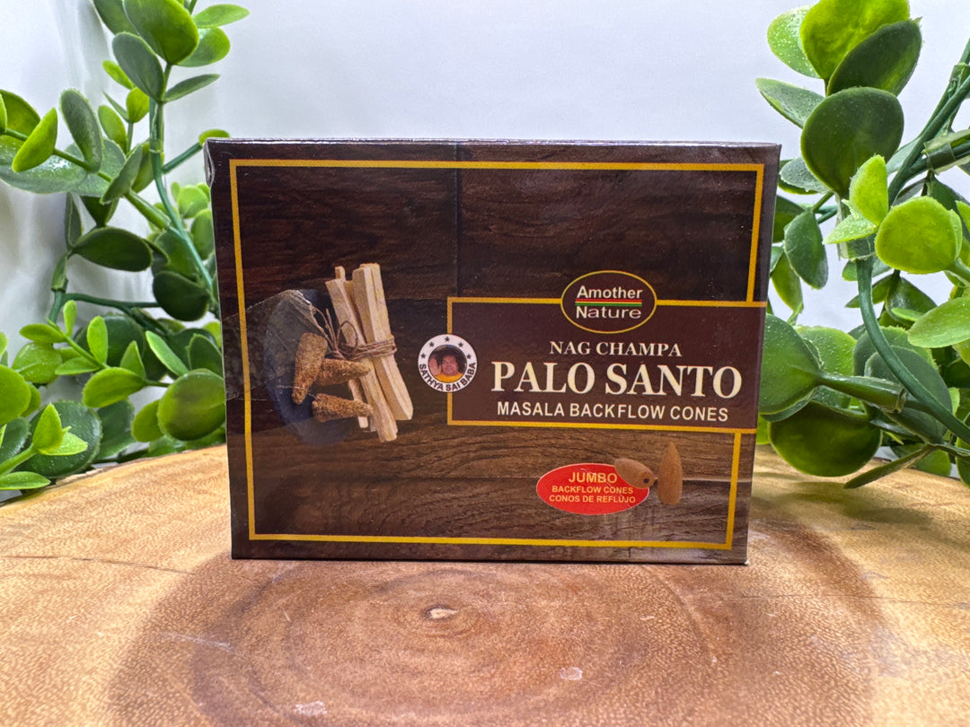 Palo Santo Backflow Cone Incense