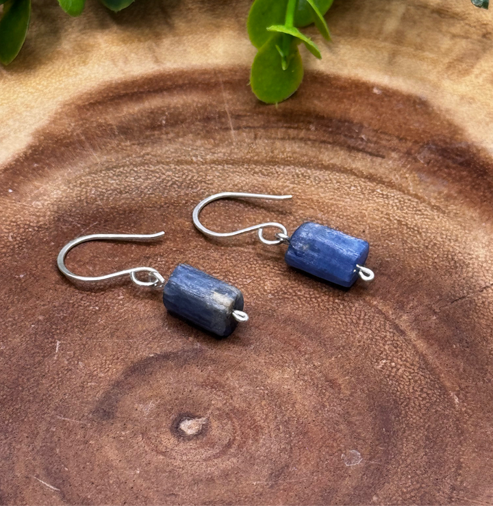 Kyanite Sterling Silver Dangle Earrings