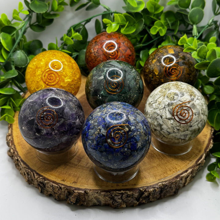 Orgonite Chakra Sphere