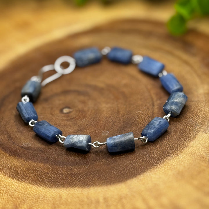 Kyanite Sterling Silver Bracelet