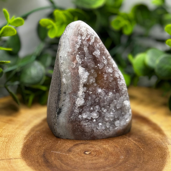 Pink Amethyst Standing Cluster
