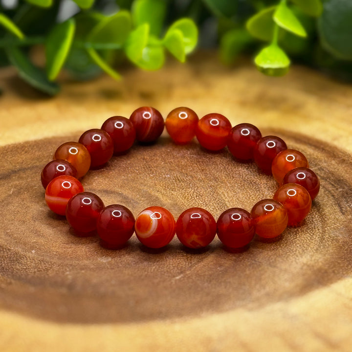 Carnelian 10mm Bracelet