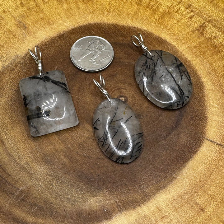 Tourmalated Quartz Pendant