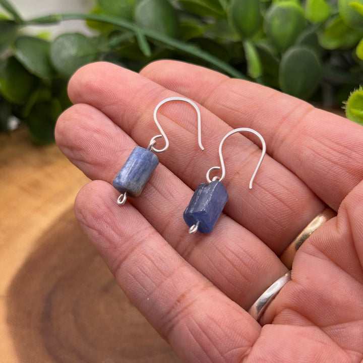 Kyanite Sterling Silver Dangle Earrings