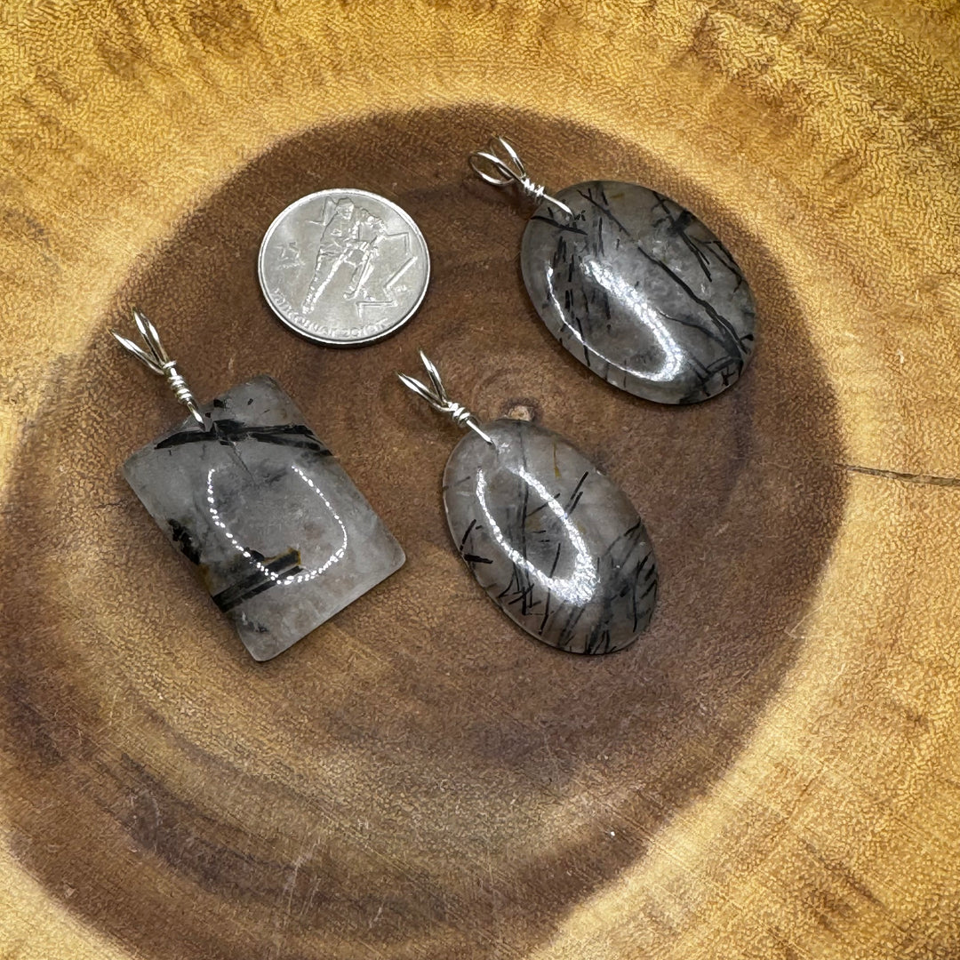 Tourmalated Quartz Pendant
