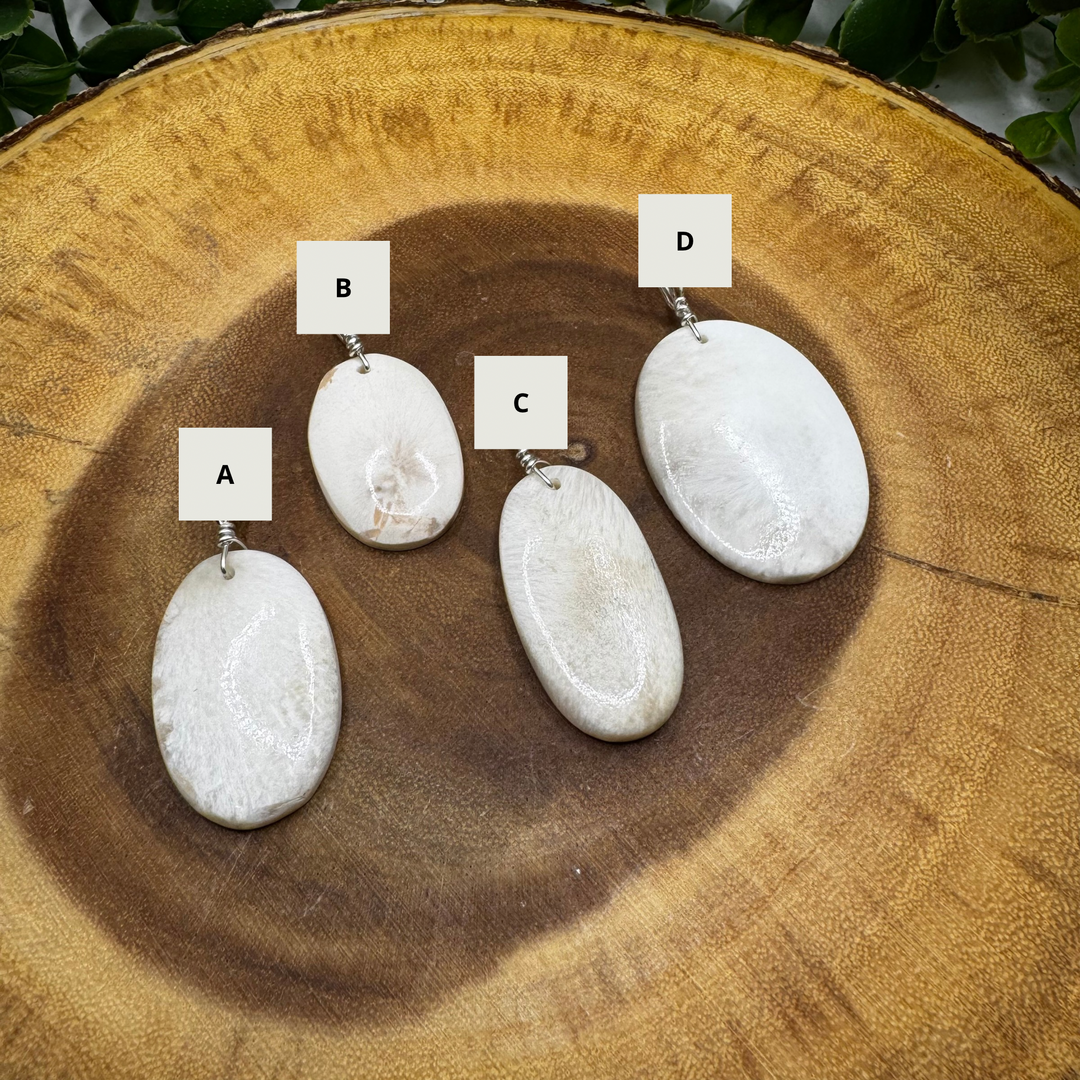 Scolecite Pendant