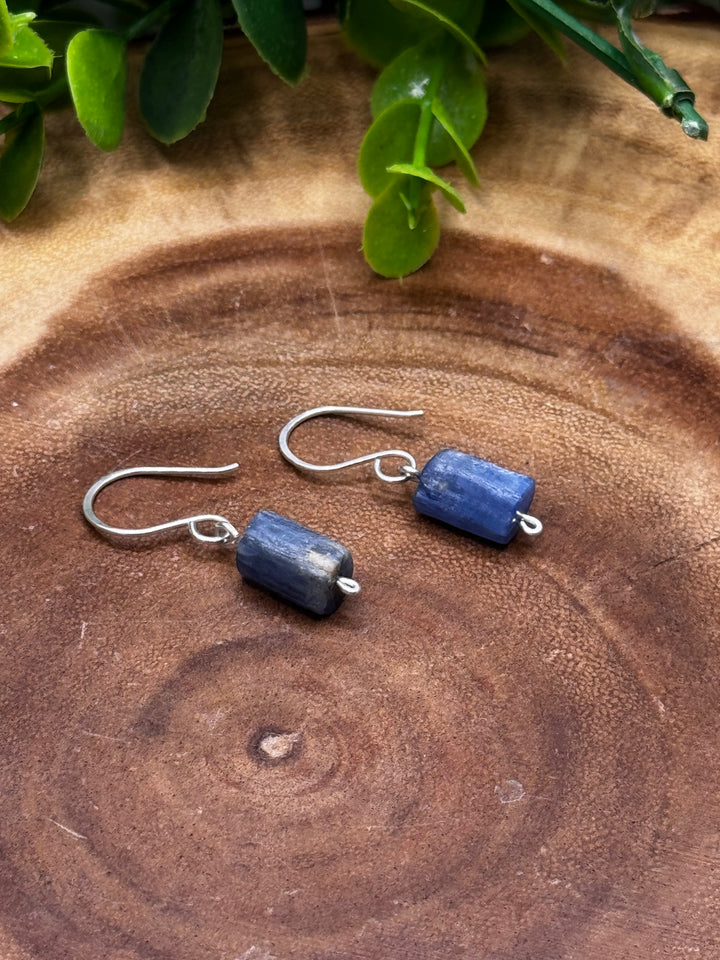 Kyanite Sterling Silver Dangle Earrings