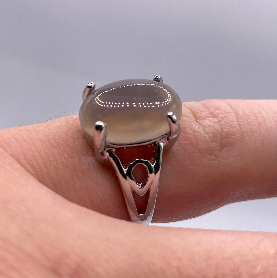 Smokey Quartz Gemstone Ring