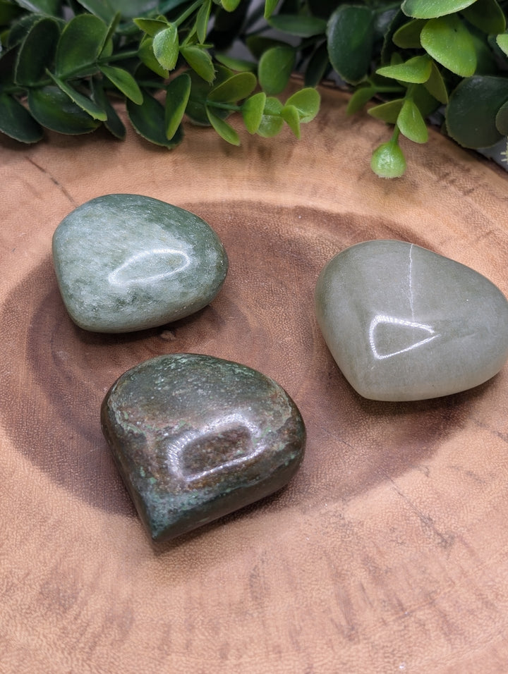 Green Aventurine Heart (lg)