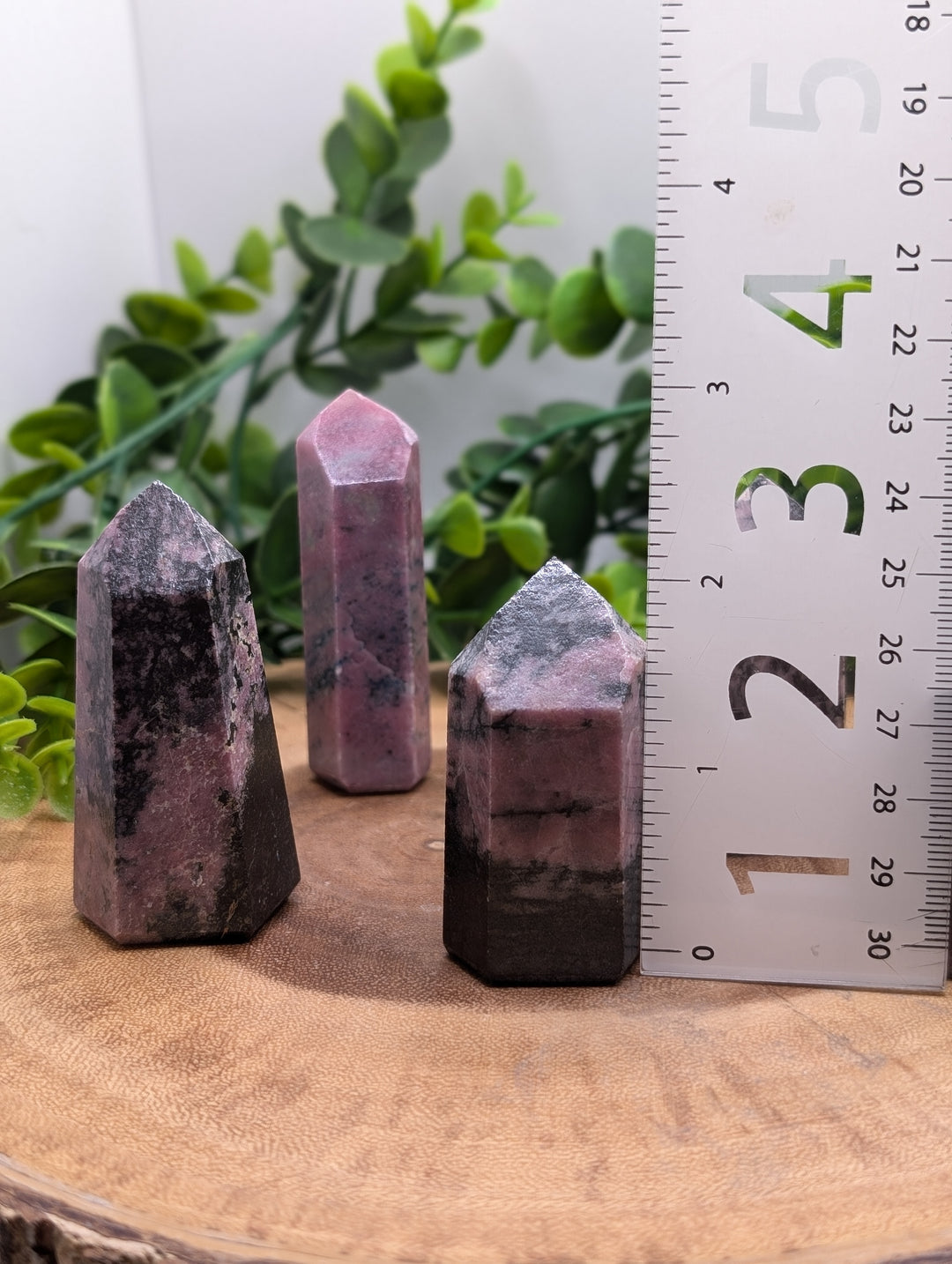 Rhodonite 2-2.5" Crystal Point