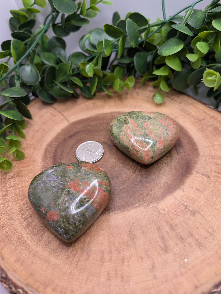 Unakite Heart