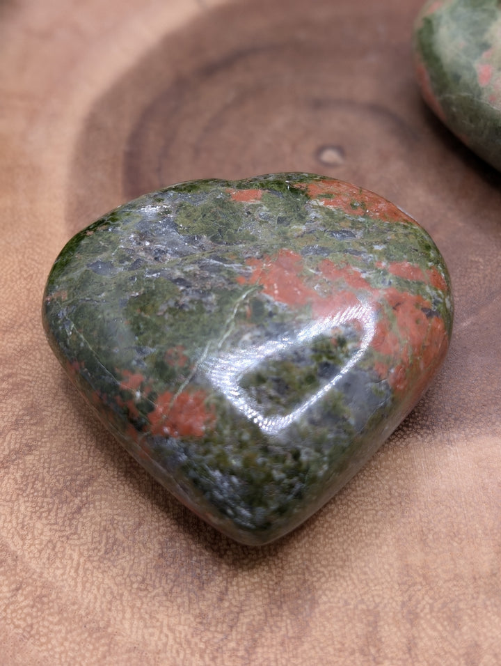 Unakite Heart
