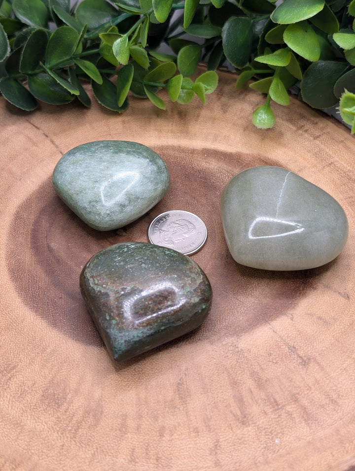 Green Aventurine Heart (lg)