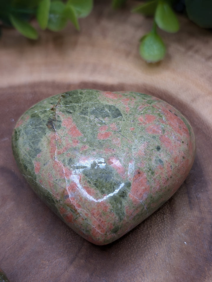Unakite Heart