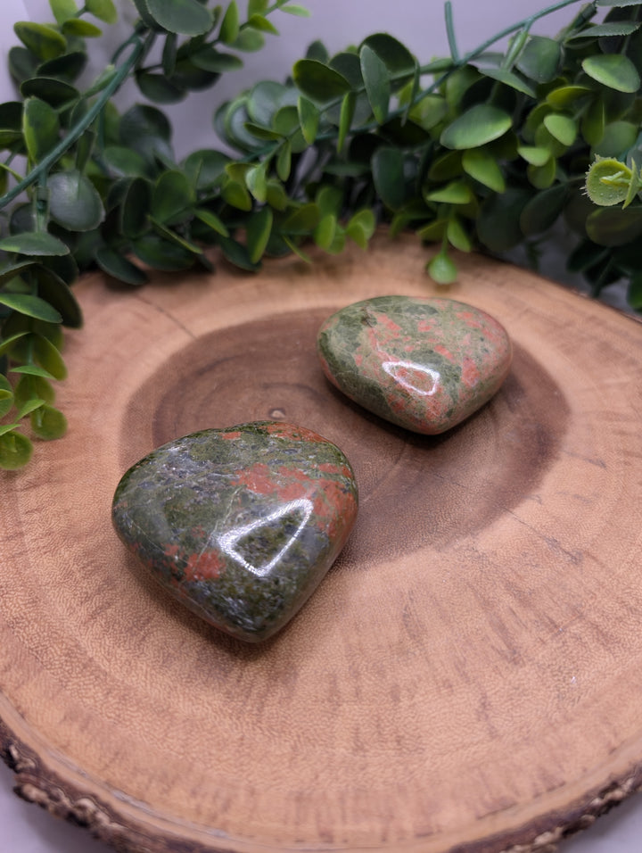 Unakite Heart