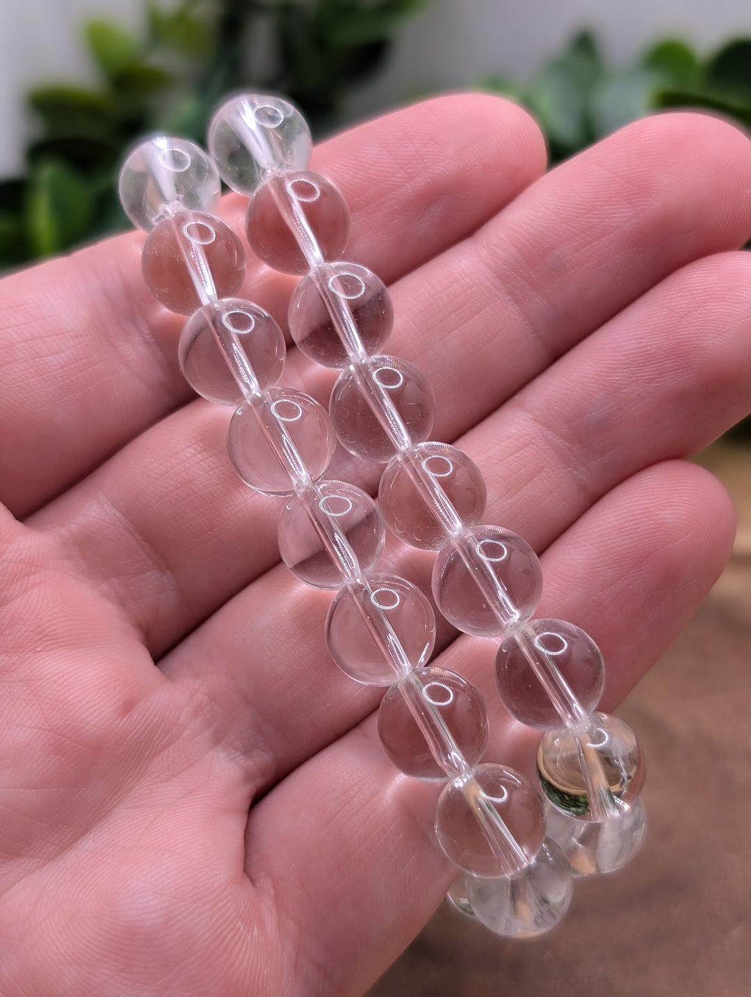 Clear Quartz 10mm Bracelet