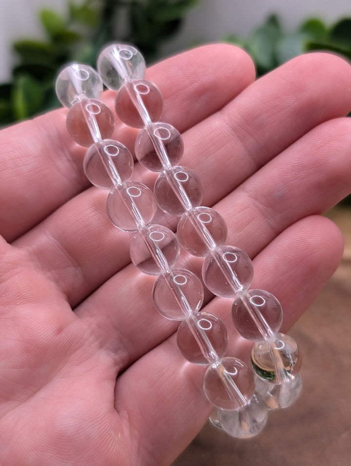 Clear Quartz 10mm Bracelet