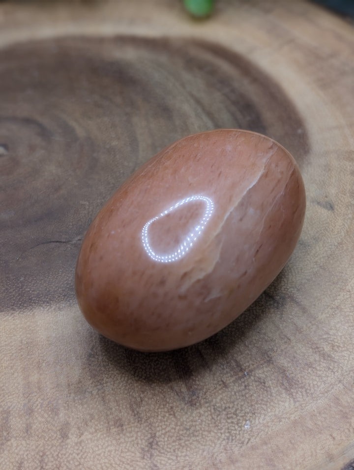 Cherry Quartz Palm Stone