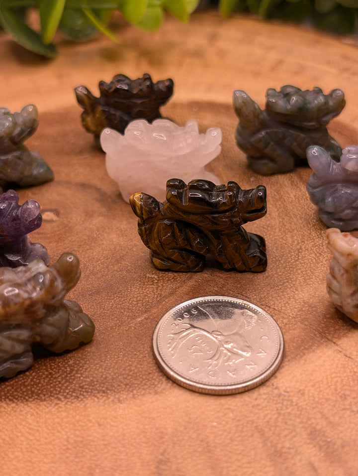 Mini Dragon Carving