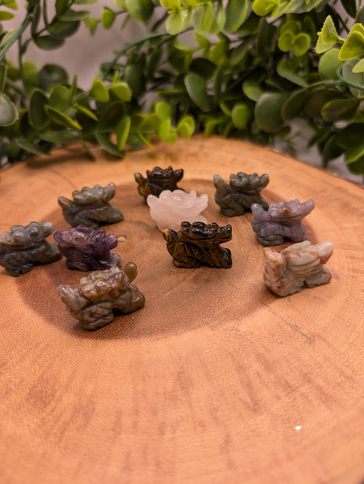 Mini Dragon Carving