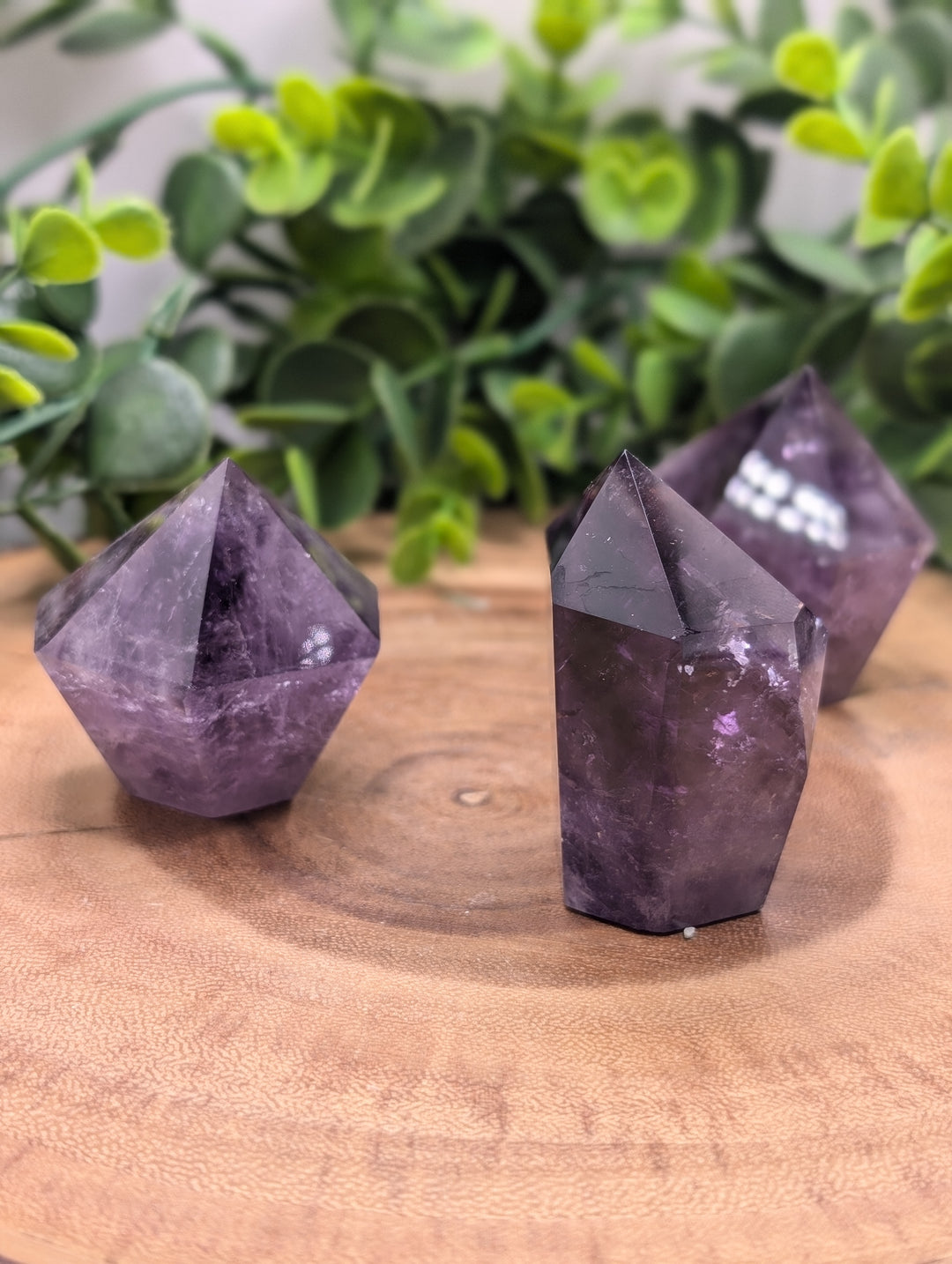 Amethyst Premium Faceted Points