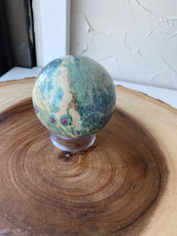 Ruby Fuchsite Sphere