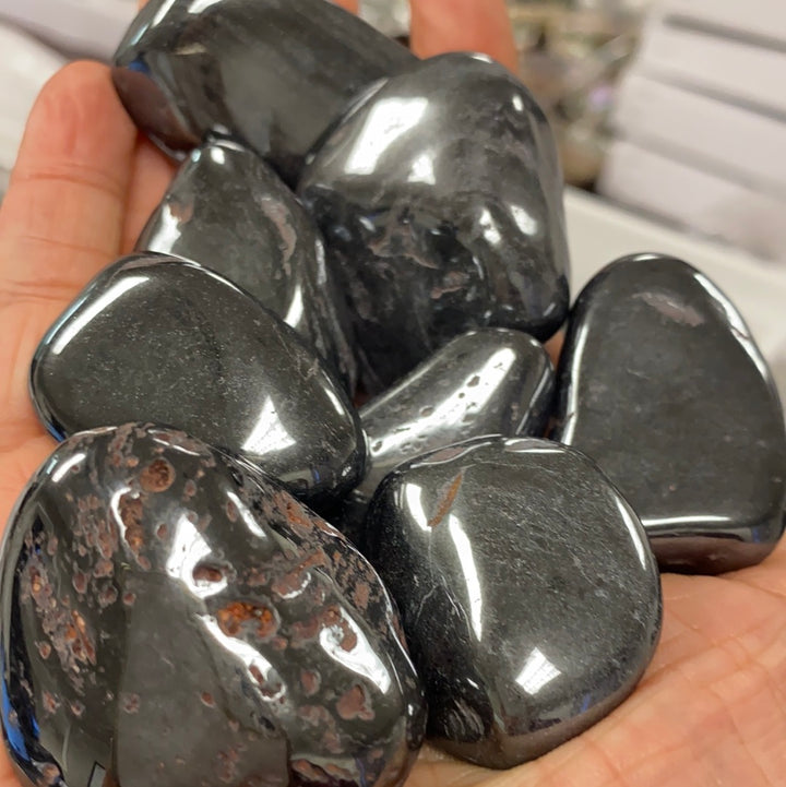 Hematite Tumbled Stone