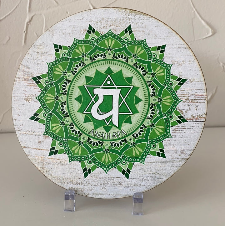 Heart Chakra Crystal Grid 6”