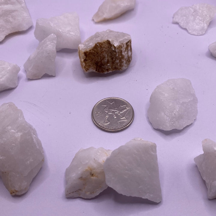 White Agate Rough Cut