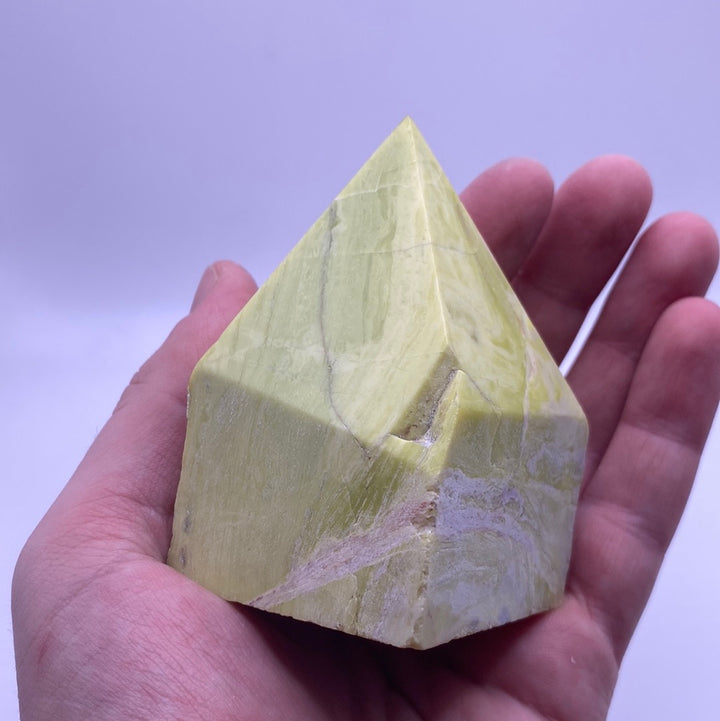 Serpentine Top Polished Point