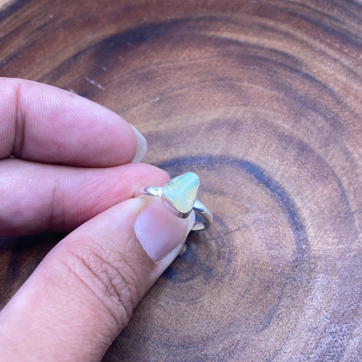 Opal Sterling Silver Ring