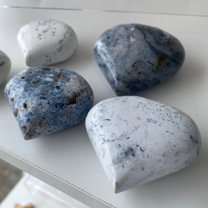 Dendrite Agate Heart