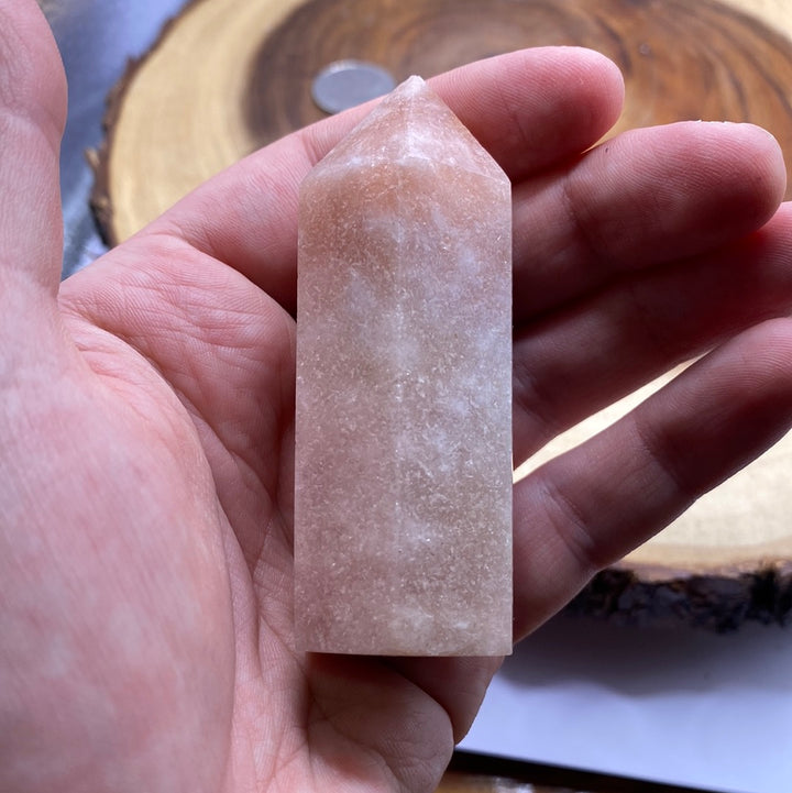 Pink Amethyst Points