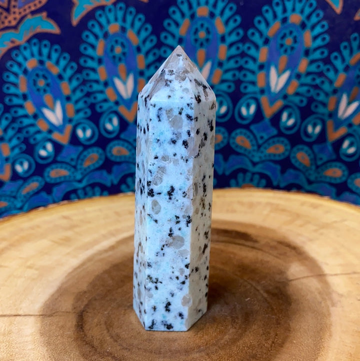 Kiwi Jasper Polished Points