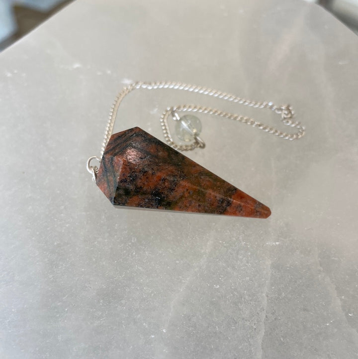 Unakite Pendulum