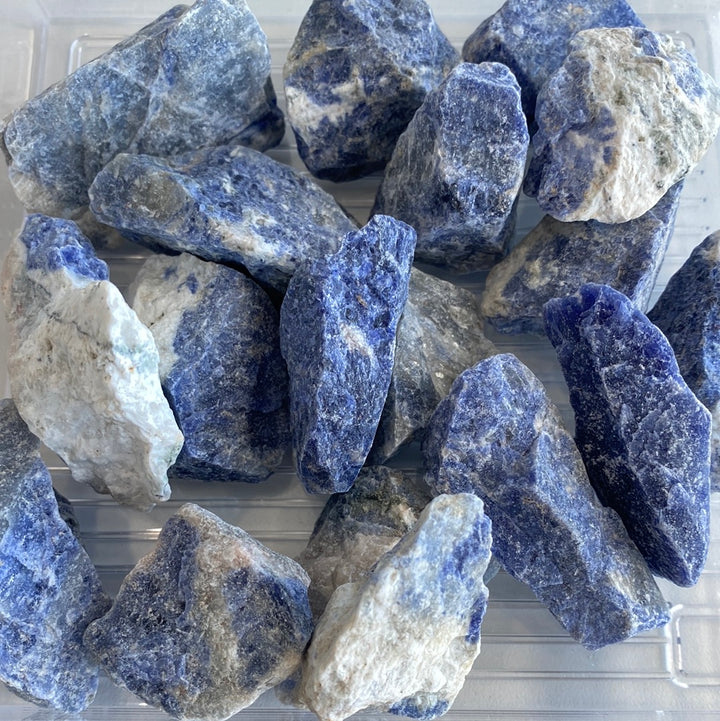 Sodalite Rough Cut