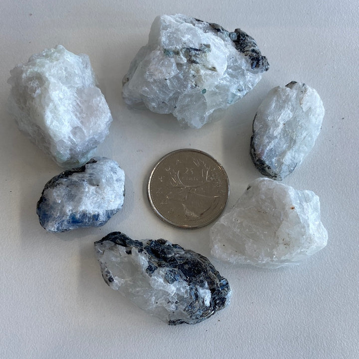 Rainbow Moonstone Rough Cut