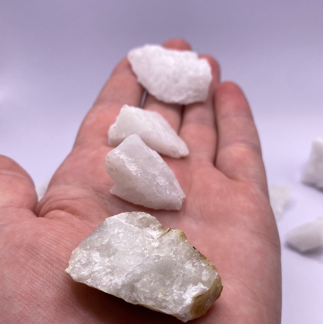 White Agate Rough Cut