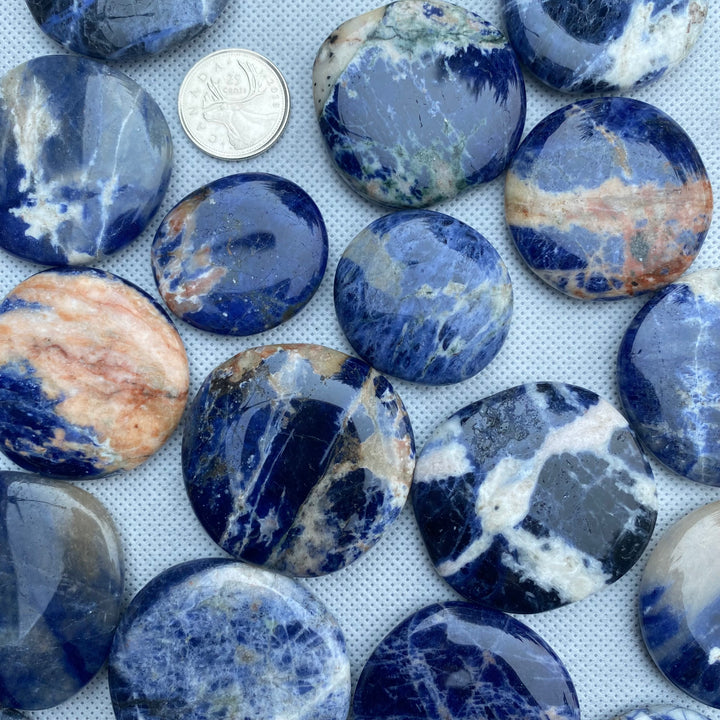 Sodalite Palm Stone