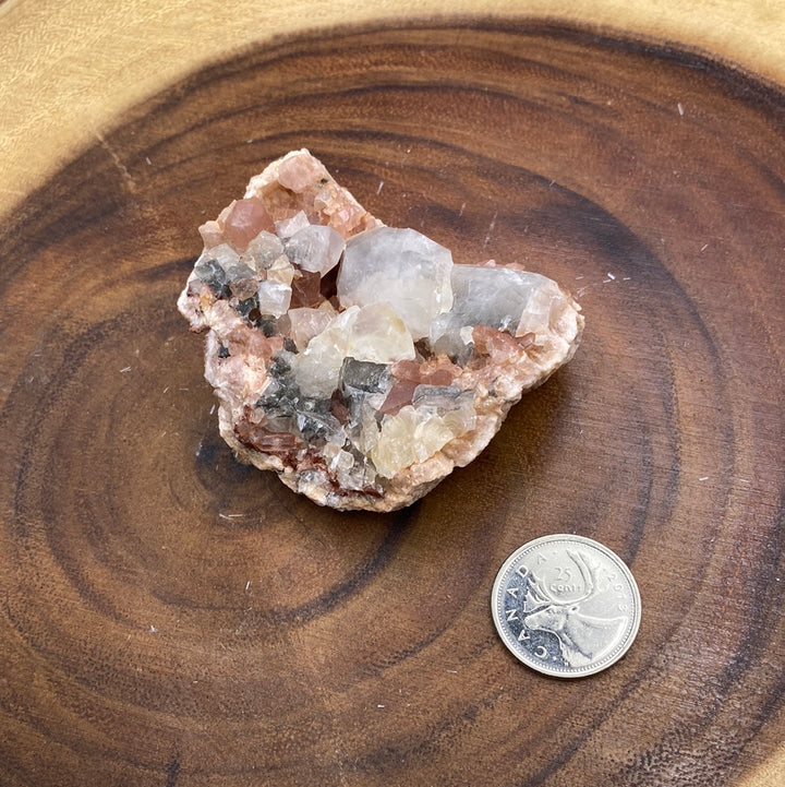 Pink Amethyst Cluster Specimen