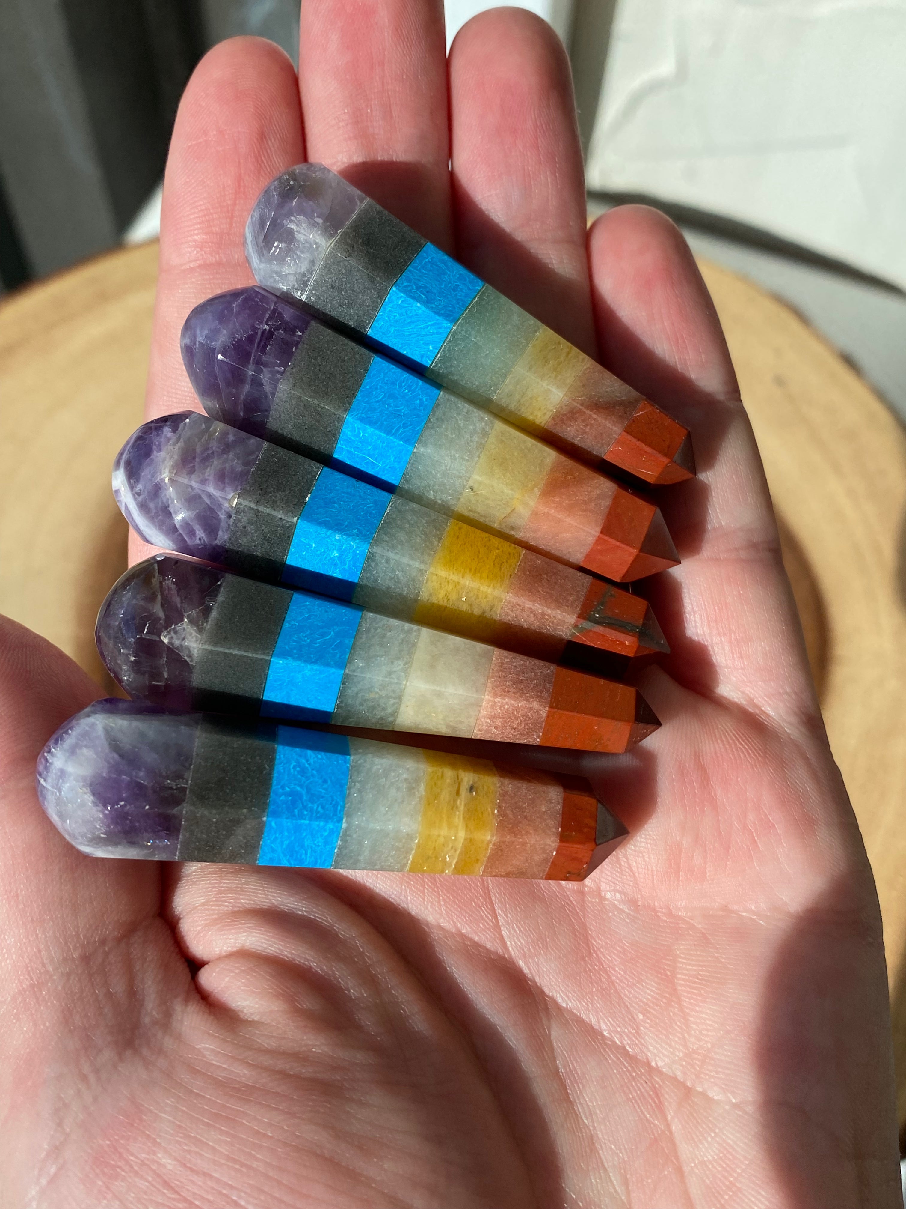 7 Chakra Wand Moonbeam Healing Inc.