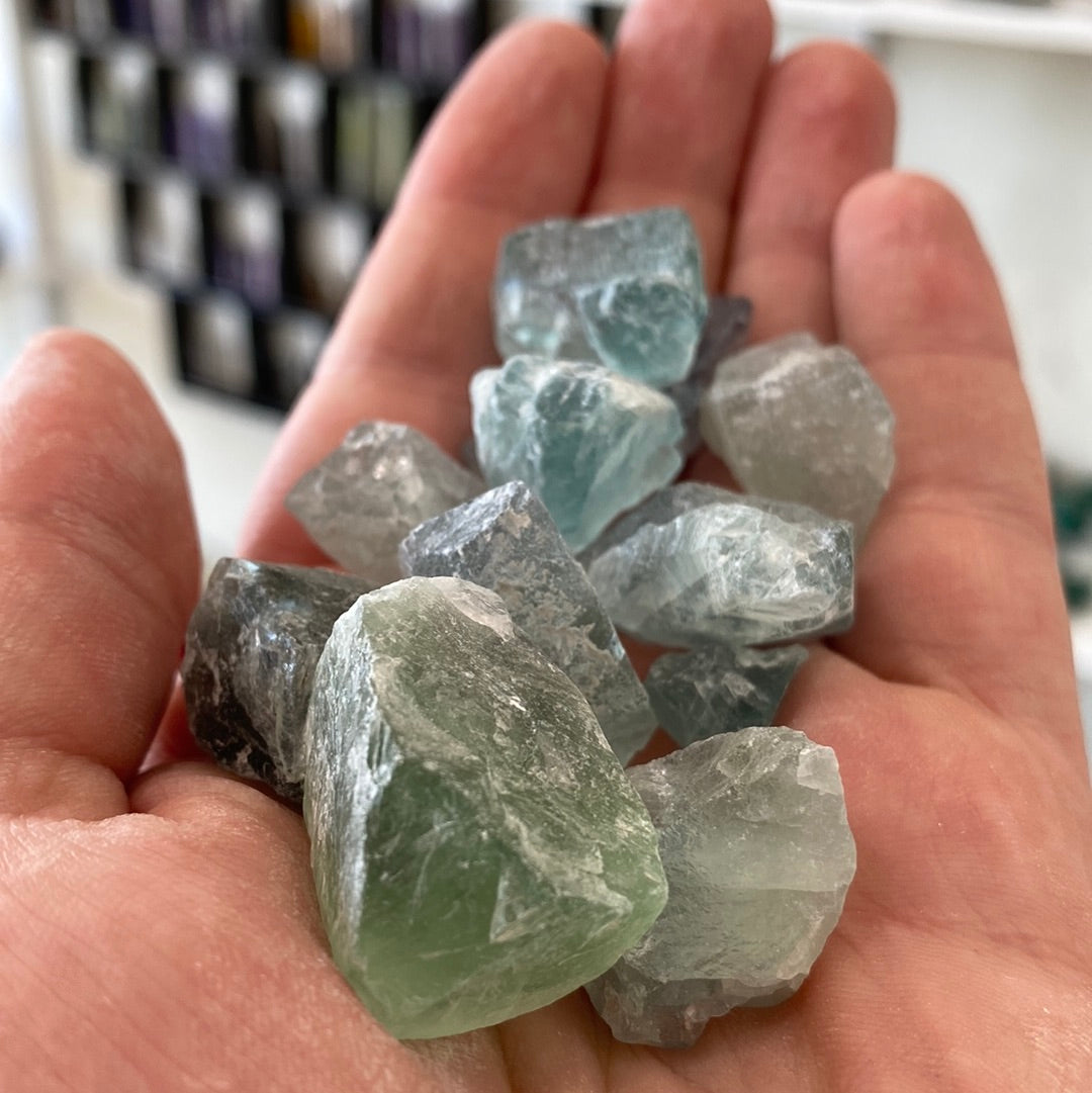 Fluorite rough cut (small)
