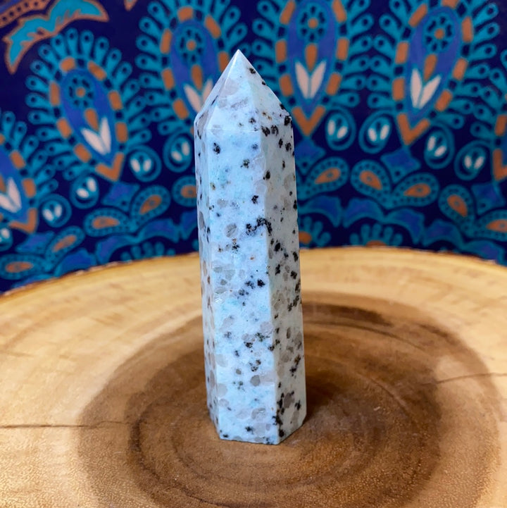 Kiwi Jasper Polished Points