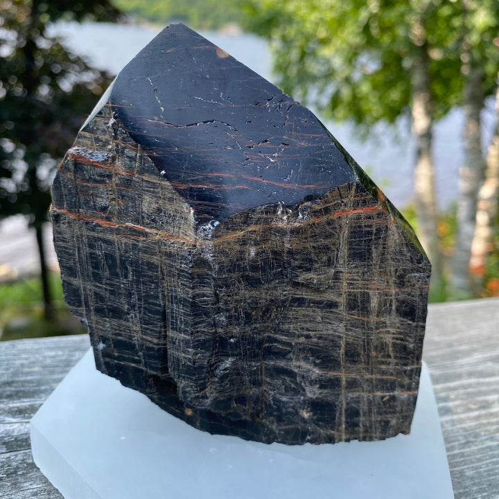 Black Tourmaline Top Polished Point (Item 12)
