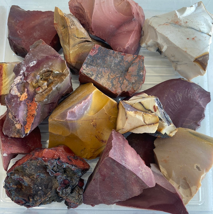 Jasper Mookaite Rough Cut