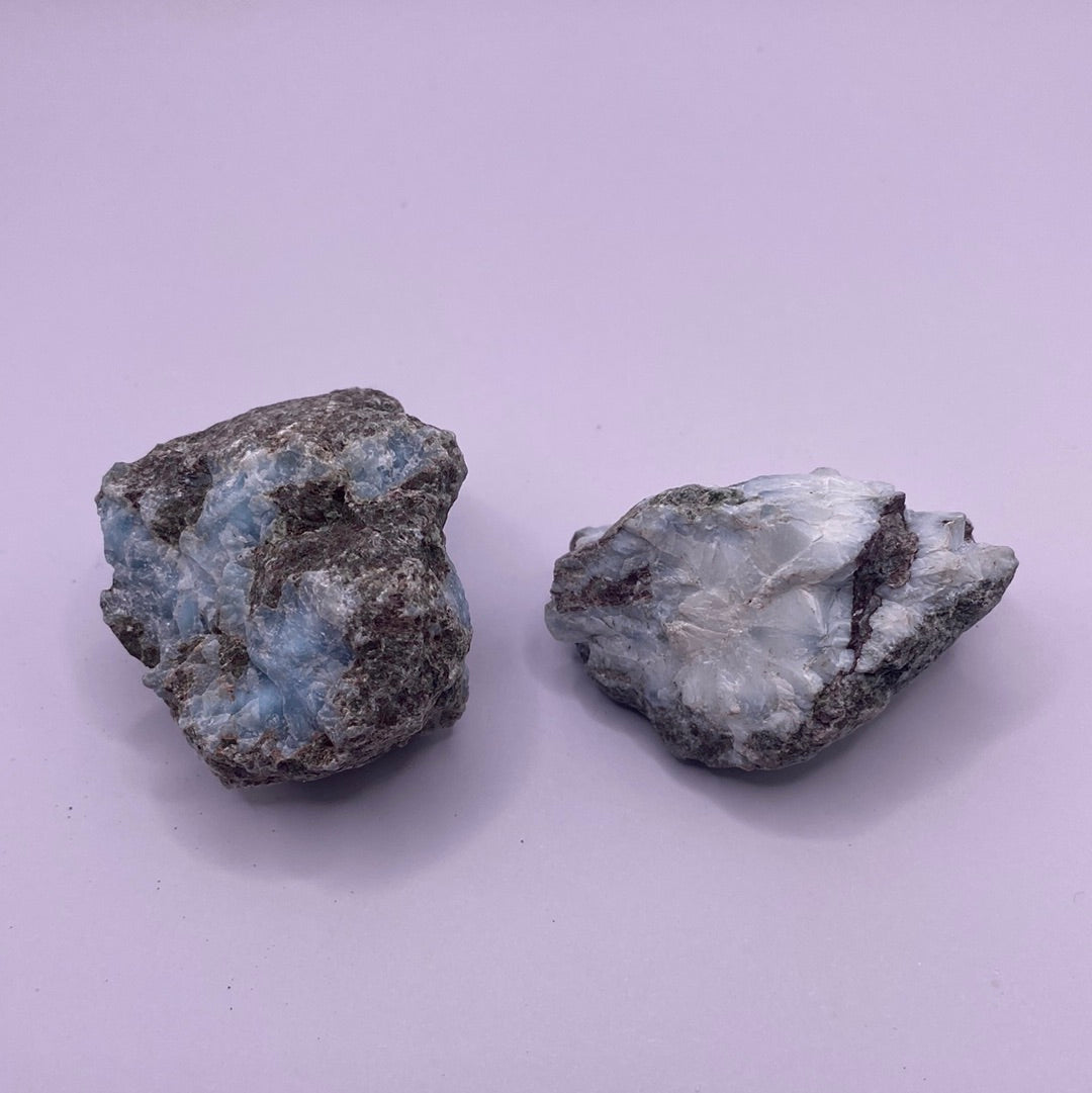 Larimar Rough Cut- Large